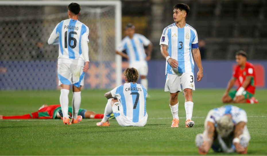 Derrota de Argentina en la final del Mundial del Sub 20