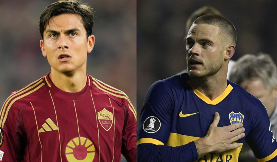 Dybala y Nahitan Nández