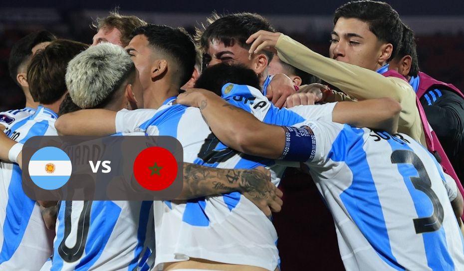 Final del Mundial Sub 20 entre Argentina y Marruecos