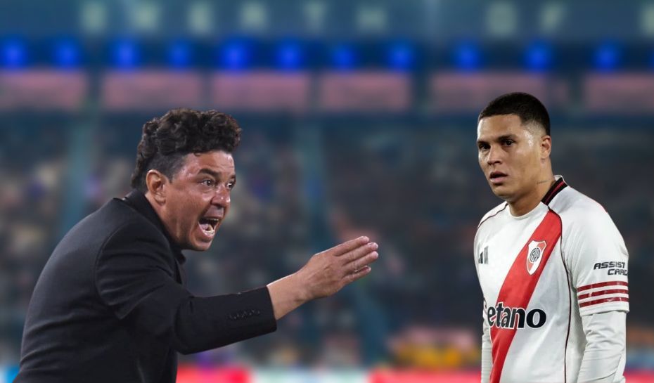 Gallardo se enojó con Juanfer Quintero