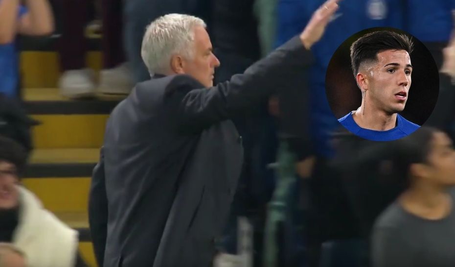 Mourinho defendió a Enzo Fernandez