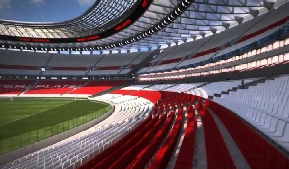 Obras en el Monumental
