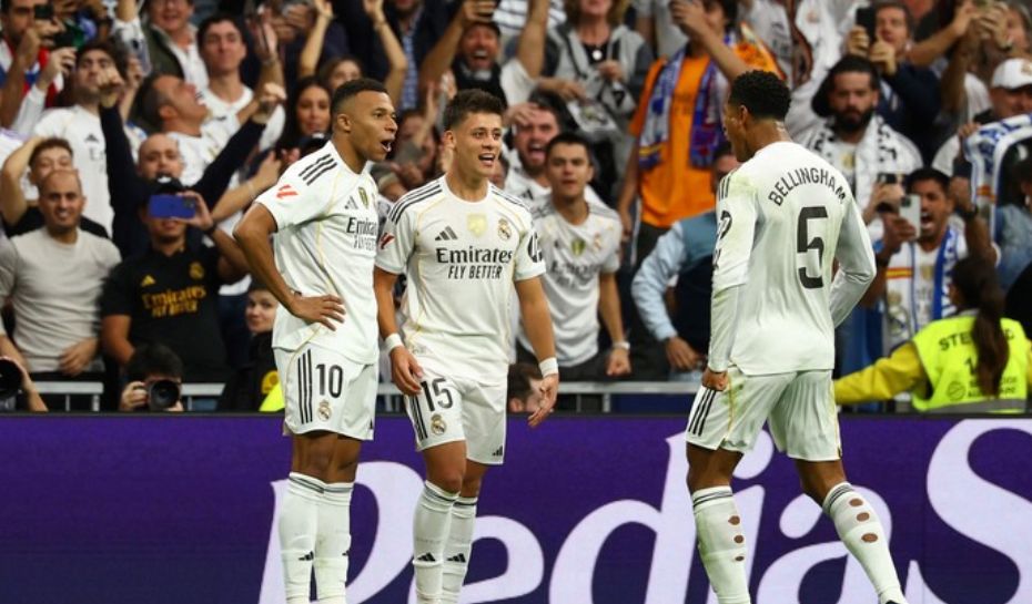 Victoria del Real Madrid frente a Barcelona