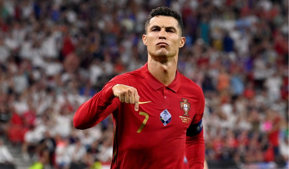 Cristiano Ronaldo con la Selección de Portugal