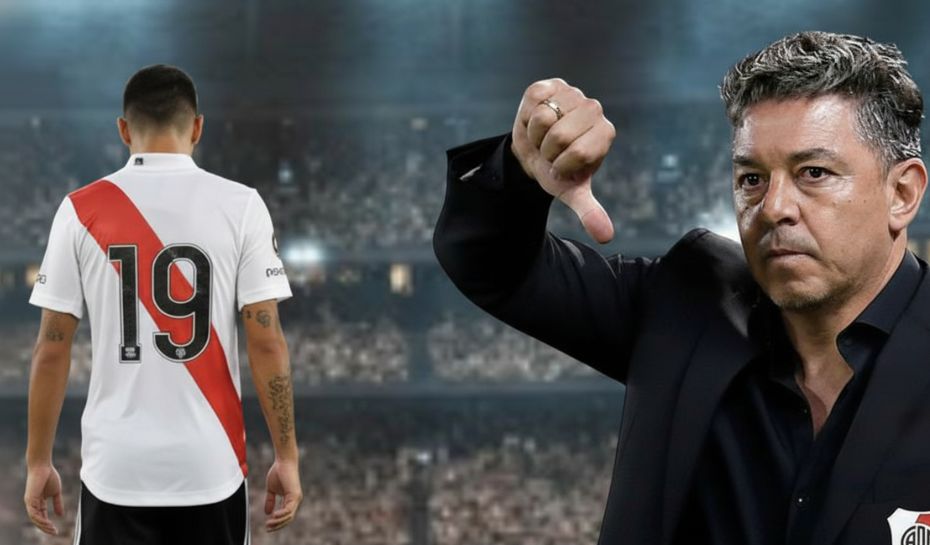 Gallardo le bajó el pulgar a un jugador clave de River