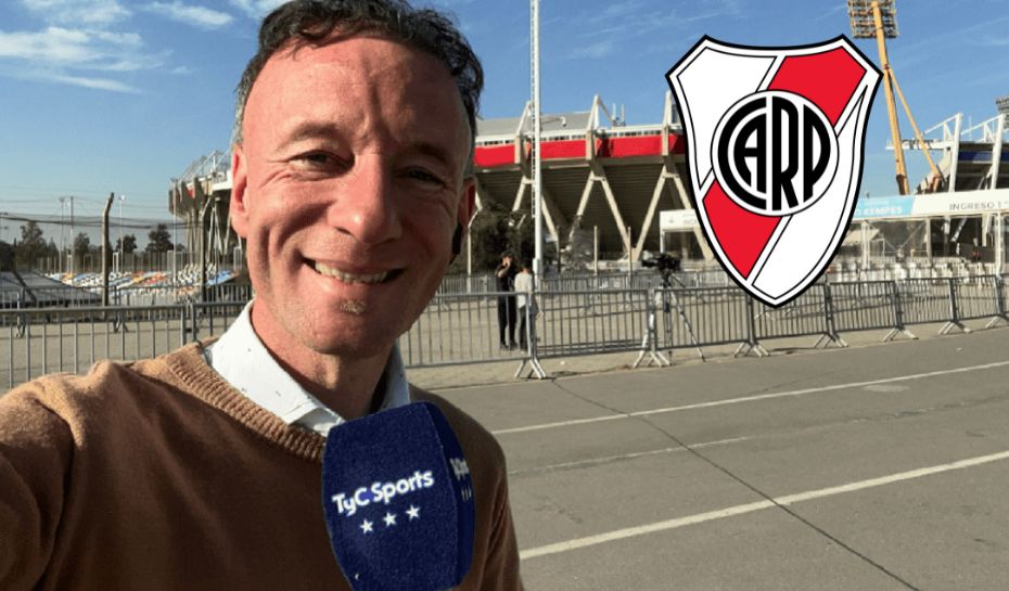 Juan Cortese, periodista de River y TyC Sports
