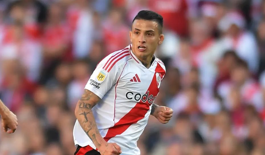Kevin Castaño jugando en River