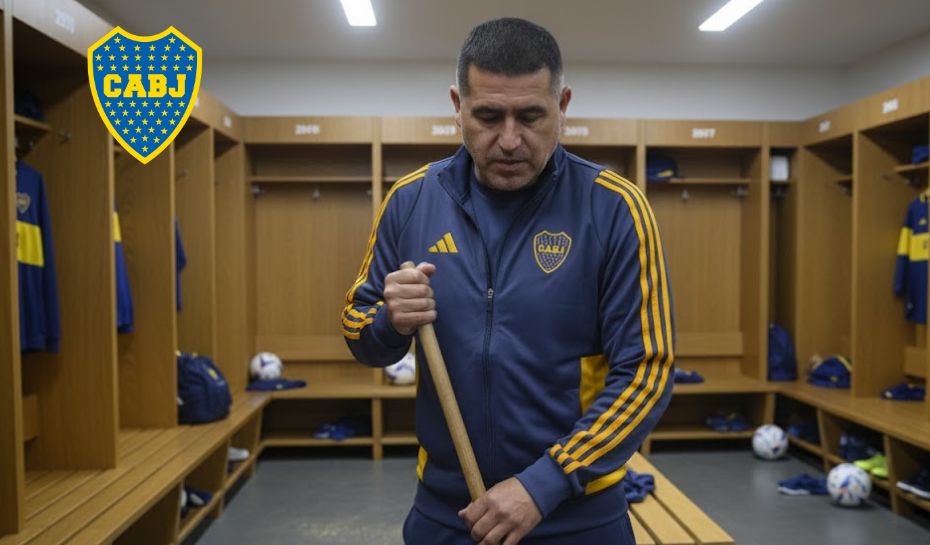 Riquelme le pasa la escoba al plantel para el 2026