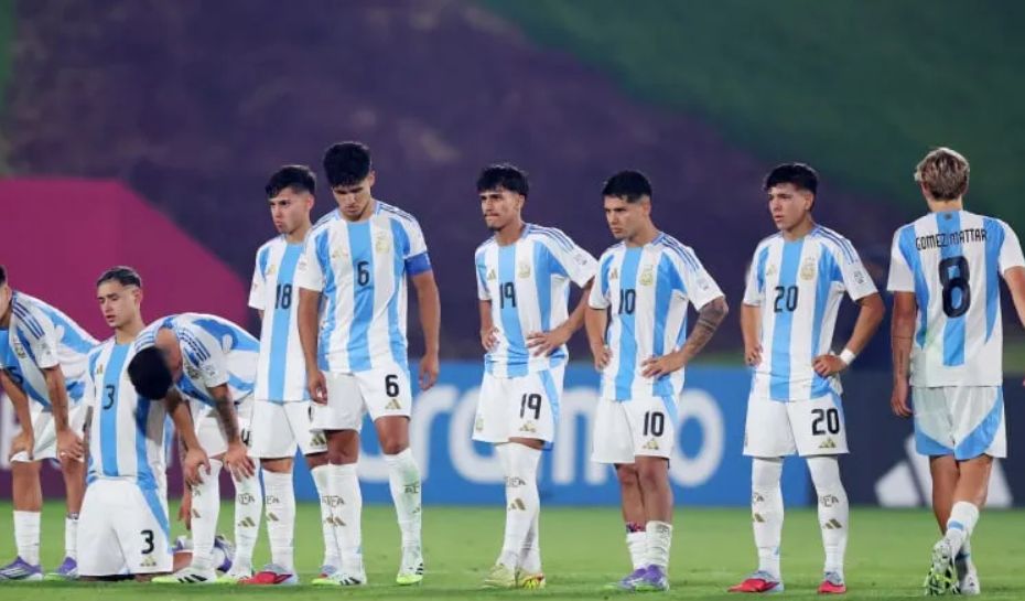 La selección Sub 17 quedó eliminada del Mundial 2025 frente a México