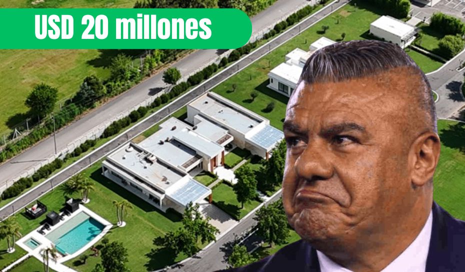 20 millones de dólares valdría la propiedad atribuida al Chiqui Tapia