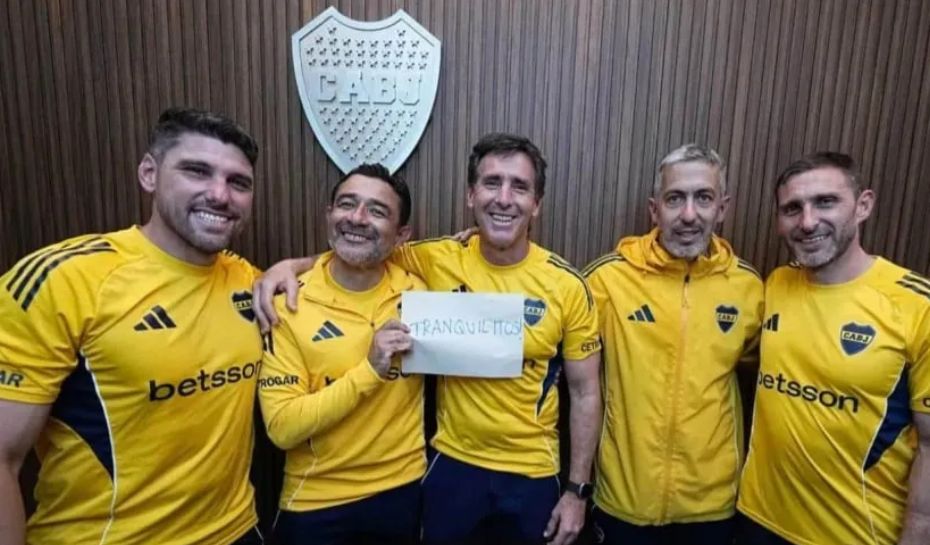 Cuerpo técnico de Boca para el 2026