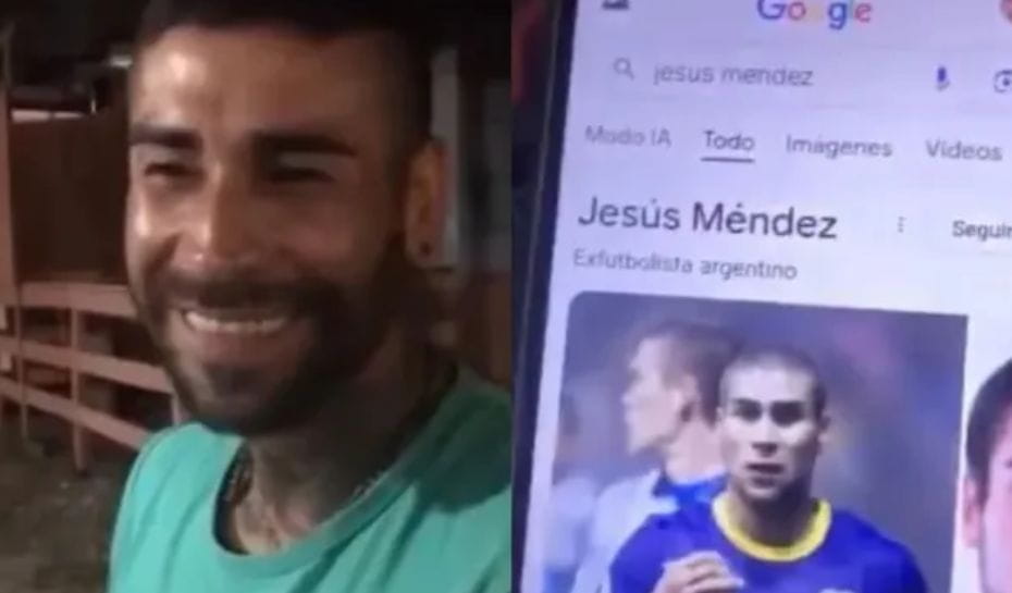 Jesús Méndez fue reconocido en sus vacaciones en Brasil