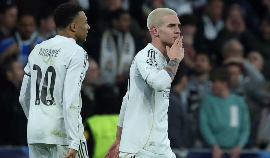 Mastantuono marcó por Champions League con el Real Madrid