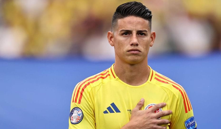 James Rodríguez en la selección de Colombia