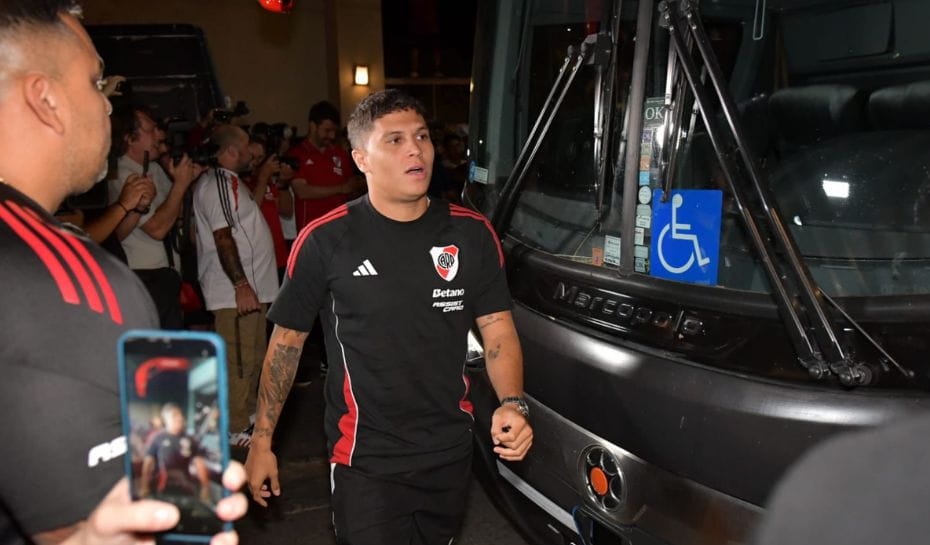 River llegó a San luis para el debut de la Copa Argentina 2026