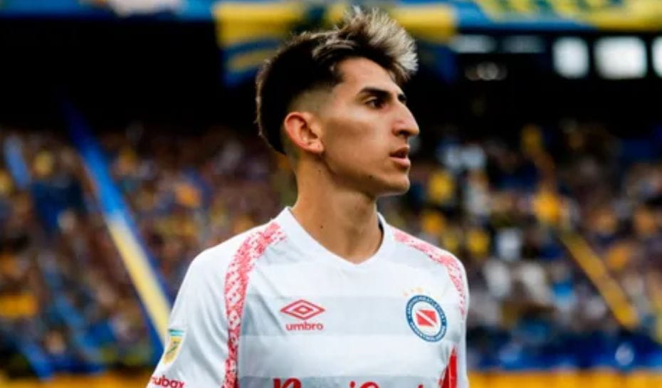 Alan Lescano con Argentinos en la Bombonera