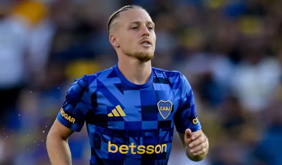 Ascacibar jugando para Boca