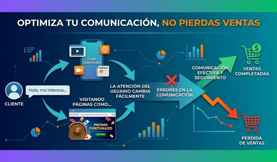 Optimiza tu comunicación digital: evita la pérdida de ventas