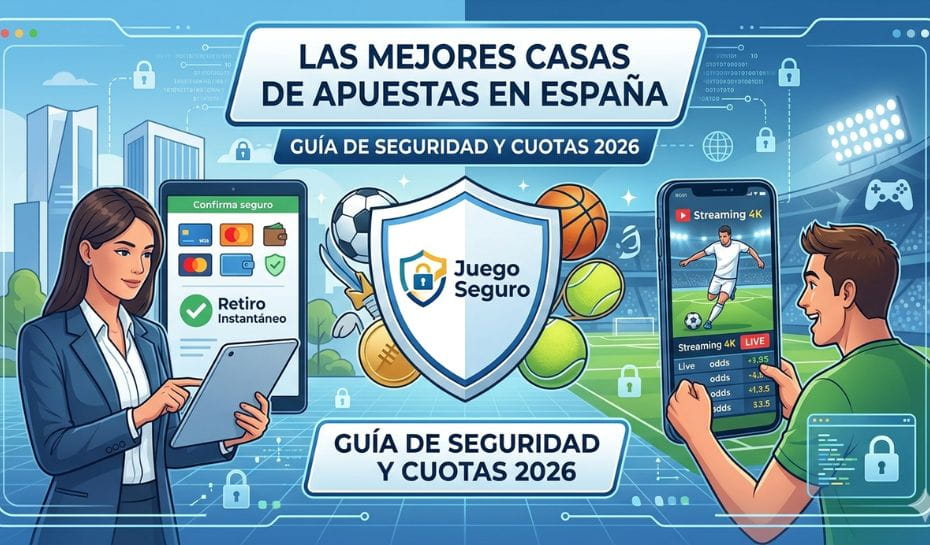 Guía de seguridad: casas de apuestas en España 2026