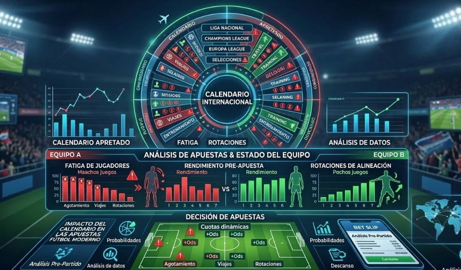 Análisis del impacto del calendario de fútbol en apuestas y rendimiento