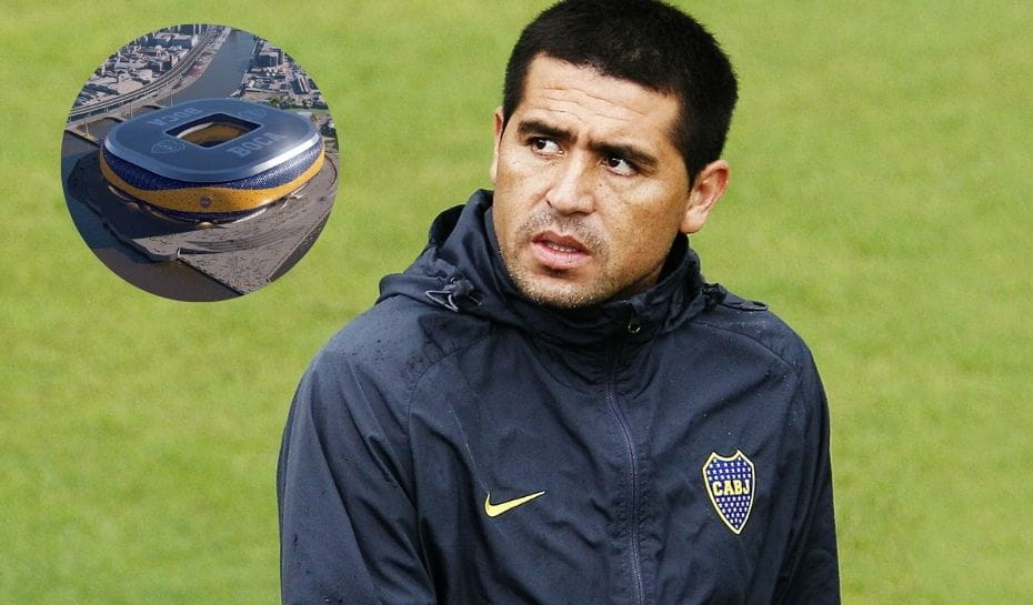 Riquelme sueña con la nueva Bombonera