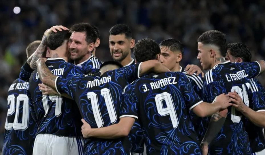Argentina ganó y festejó