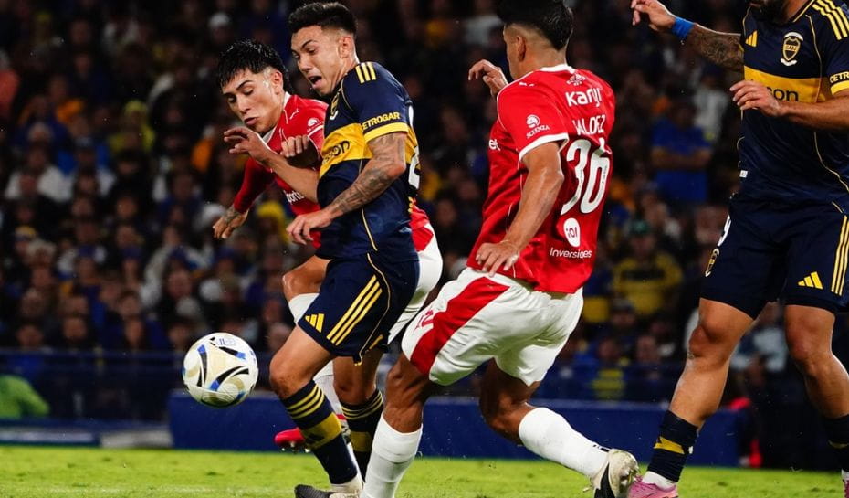 Empate entre Boca e Independiente en la Bombonera por el Apertura 2026