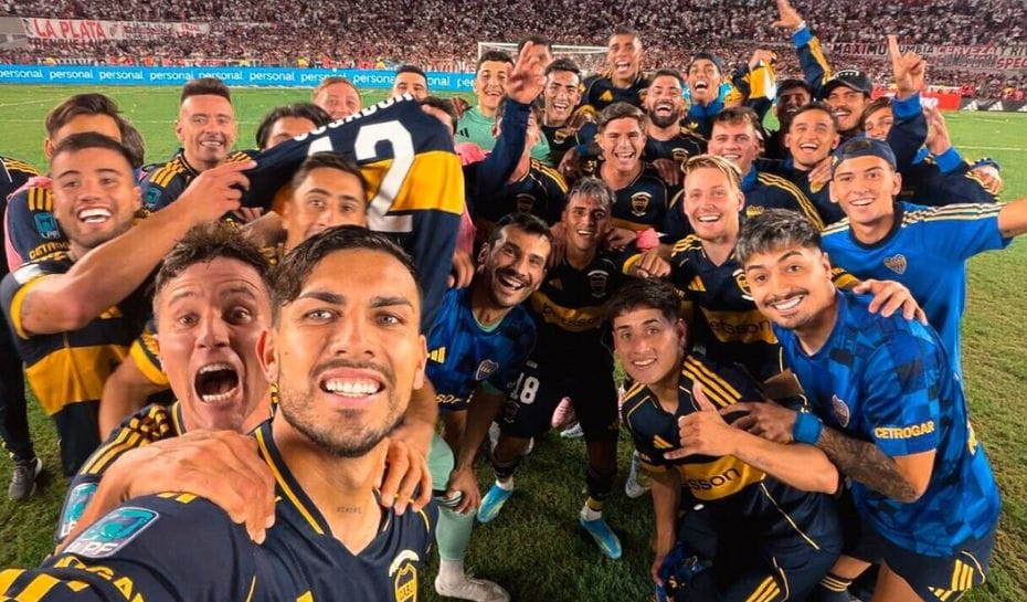 Festejo y triunfo de Boca en el Monumental por el Apertura 2026