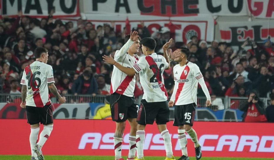 Festejo de River por el pase a la final del Apertura 2026 (Foto Foto: Juano Tesone - CLARIN)
