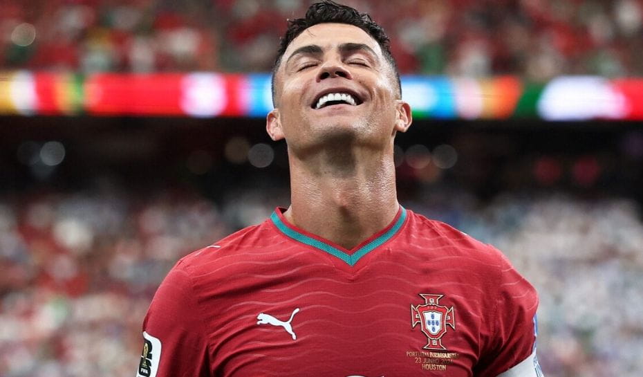 Cristiano Ronaldo convirtió un doblete en el Mundial 2026 (Foto: REUTERS Pedro Nunes)