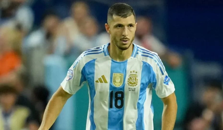 Guido Rodríguez en la selección (Robin Alam/ISI Photos/Getty Images)