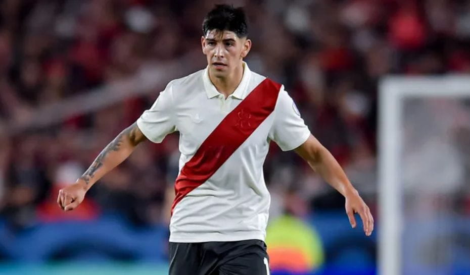 Lautaro Rivero jugando en River (Foto: Getty)