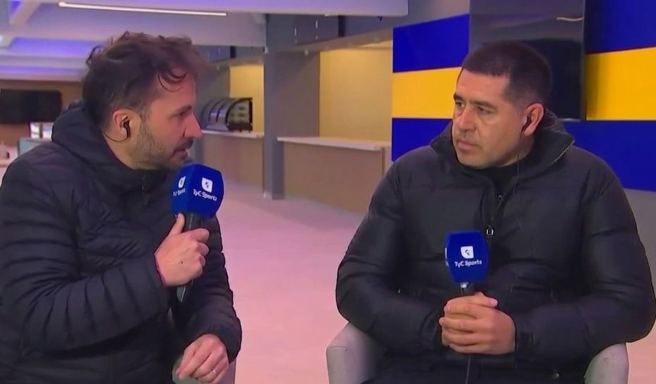 Entrevista de Juan Román Riquelme con TyC Sports