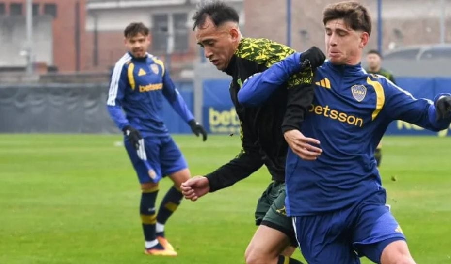 Amistoso de pretemporada entre Boca y Def. y Justicia 2026 (Foto: Defensa y Justicia)