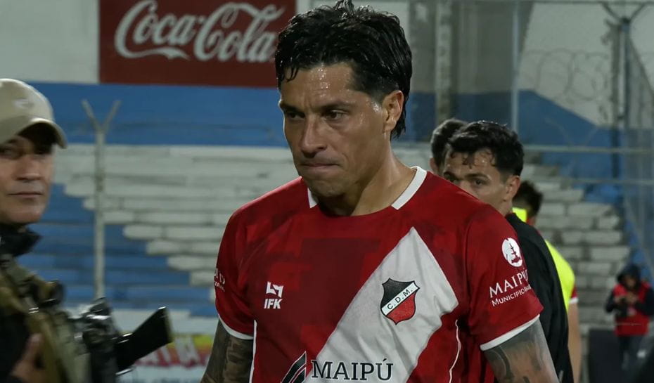 Dura suspensión de Enzo Pérez en Dep. maipu (Foto: Bolavip)