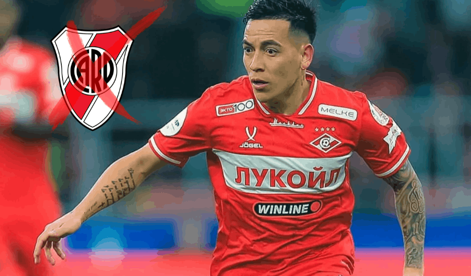 Esequiel Barco se aleja de su vuelta a River (Foto: Prensa Spartak Moscú)