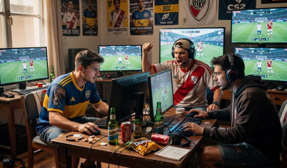 Qué hacen los hinchas de Boca y River cuando no hay partidos | CS2