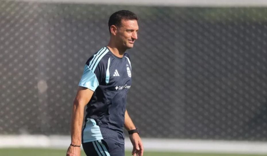 Scaloni define el equipo de la selección (Foto: Richard Pelham/Getty Images)