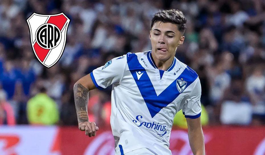 Tobías Andrada a punto de llegar a River (Foto: Getty)