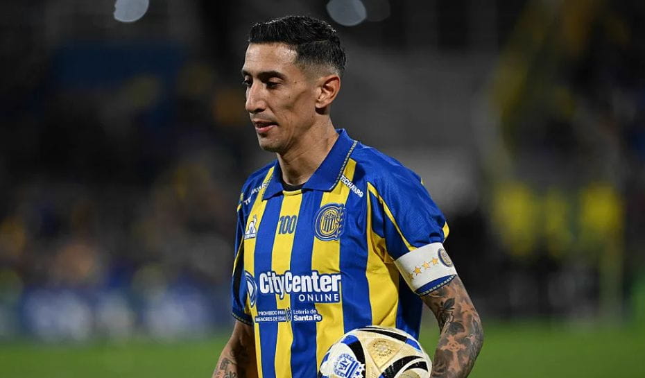 Di María, capitán de Rosario Central (Foto: Getty Images)