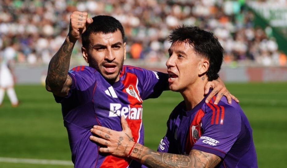 Driussi y Ángel Correa le dieron la victoria a River (Foto: Marcelo Carroll)