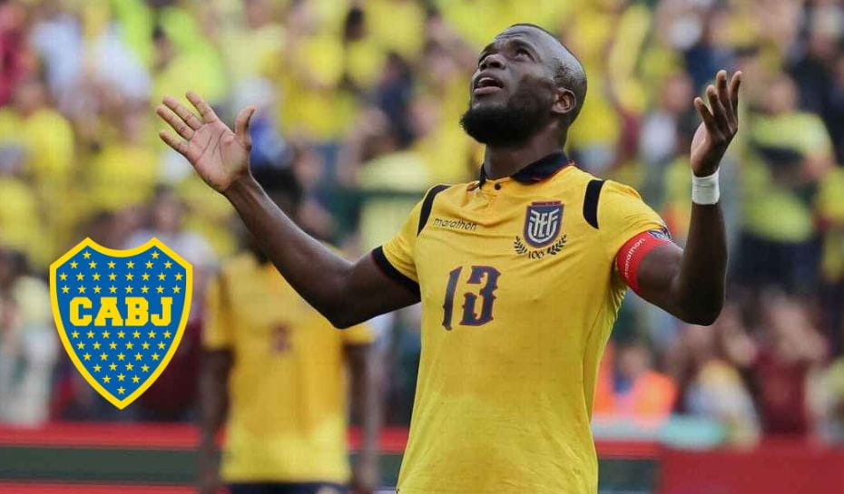 Enner Valencia ya es jugador de Boca (Foto: AP)