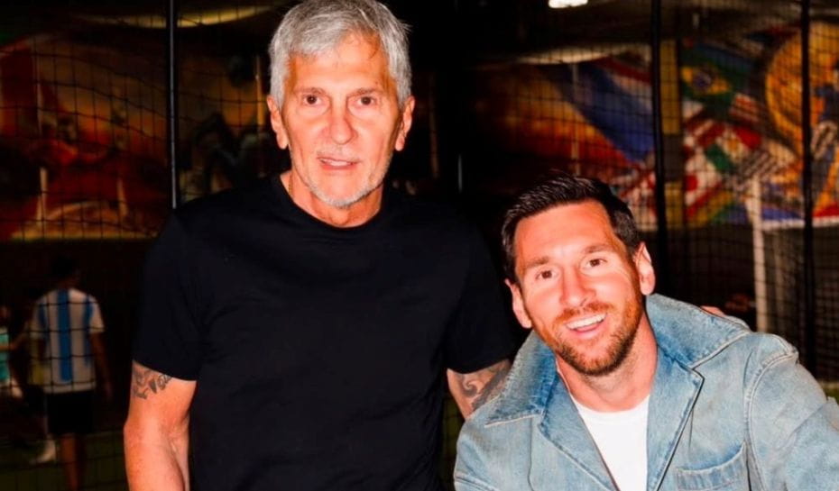 La foto que eligió Messi para despedir a su padre Jorge