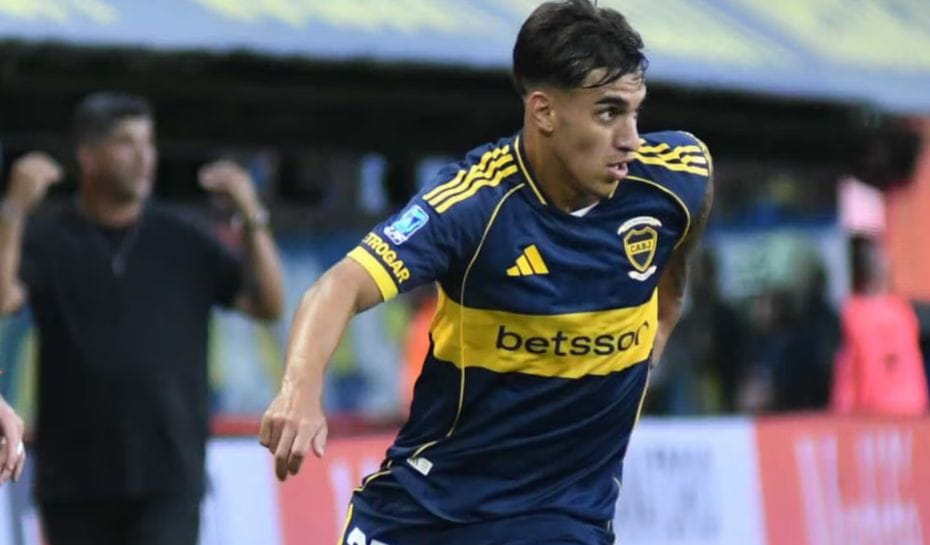 Gonzalo Gelini jugando para Boca (Foto: rochiherediaa_12/IG)