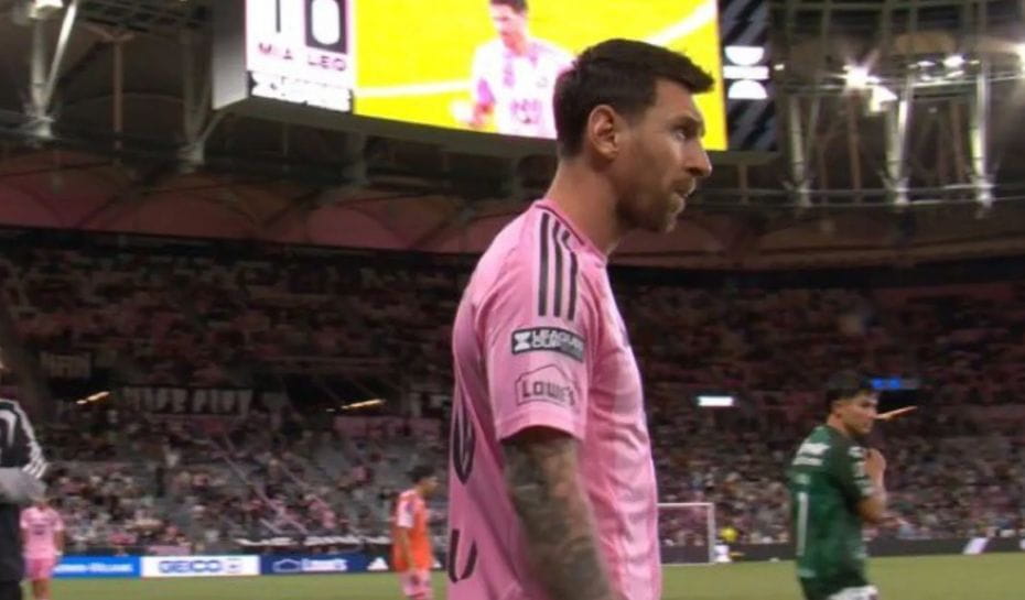 Messi ovacionado con el Inter de Miami