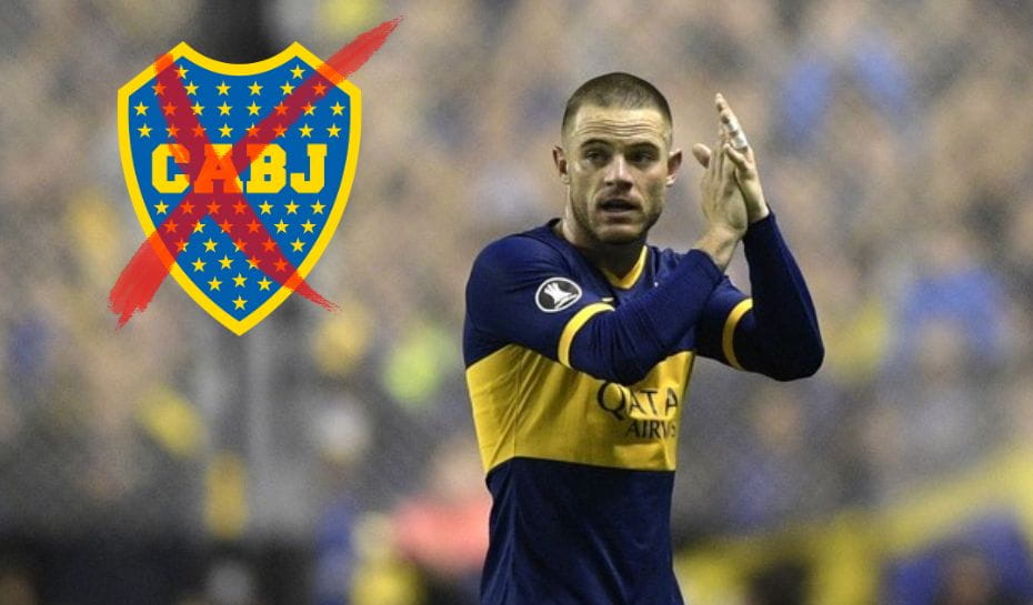 Nahitan Nández se aleja de Boca (Foto: JUAN MABROMATA / AFP)
