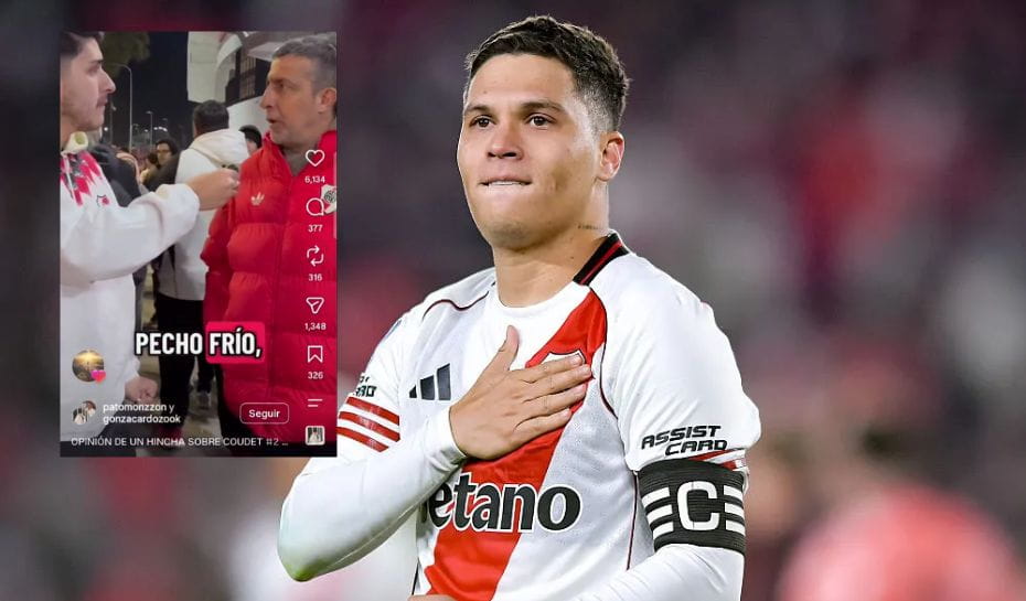 Quintero le dio like a una publicación contra Coudet (Foto: Getty Images)