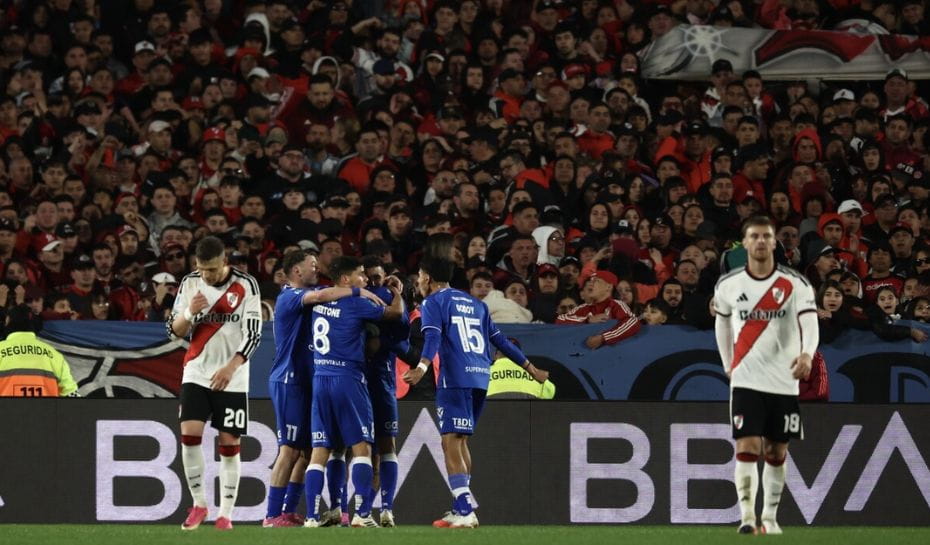 River y Vélez empataron en el Monumental por el Clausura 2026 (Foto: Tomás Cuesta - Clarín)