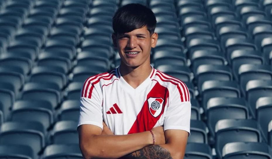 Yutiel Susano, juvenil de River (Foto: Instagram @yutiel_susano)