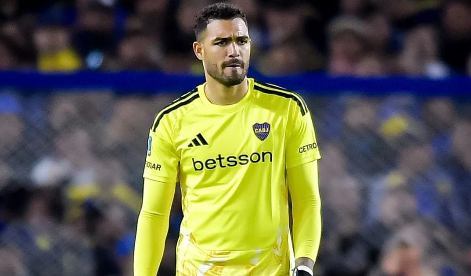 Álvaro Montero en el arco de Boca (Foto: Getty Images)